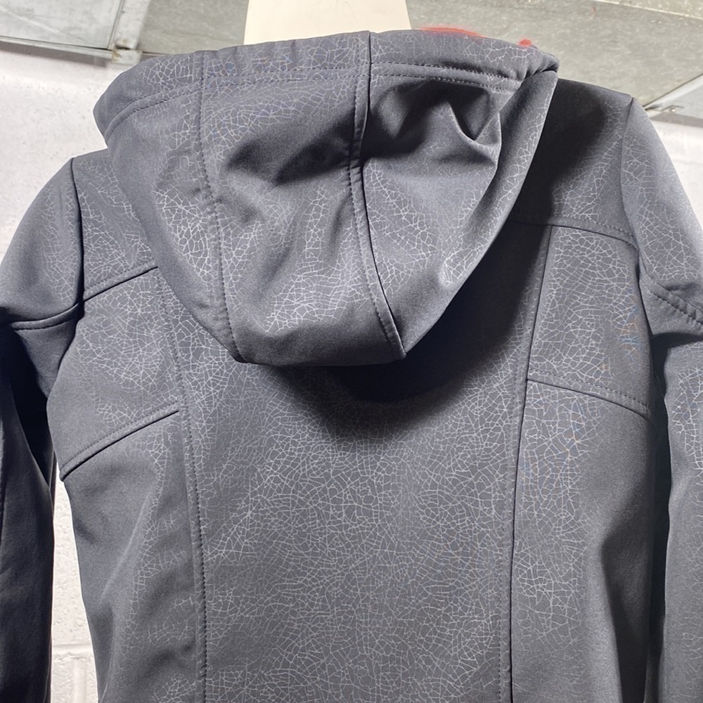 Mondetta light sporty jacket with hood 2 tone grey and pink - Picture 7 of 13